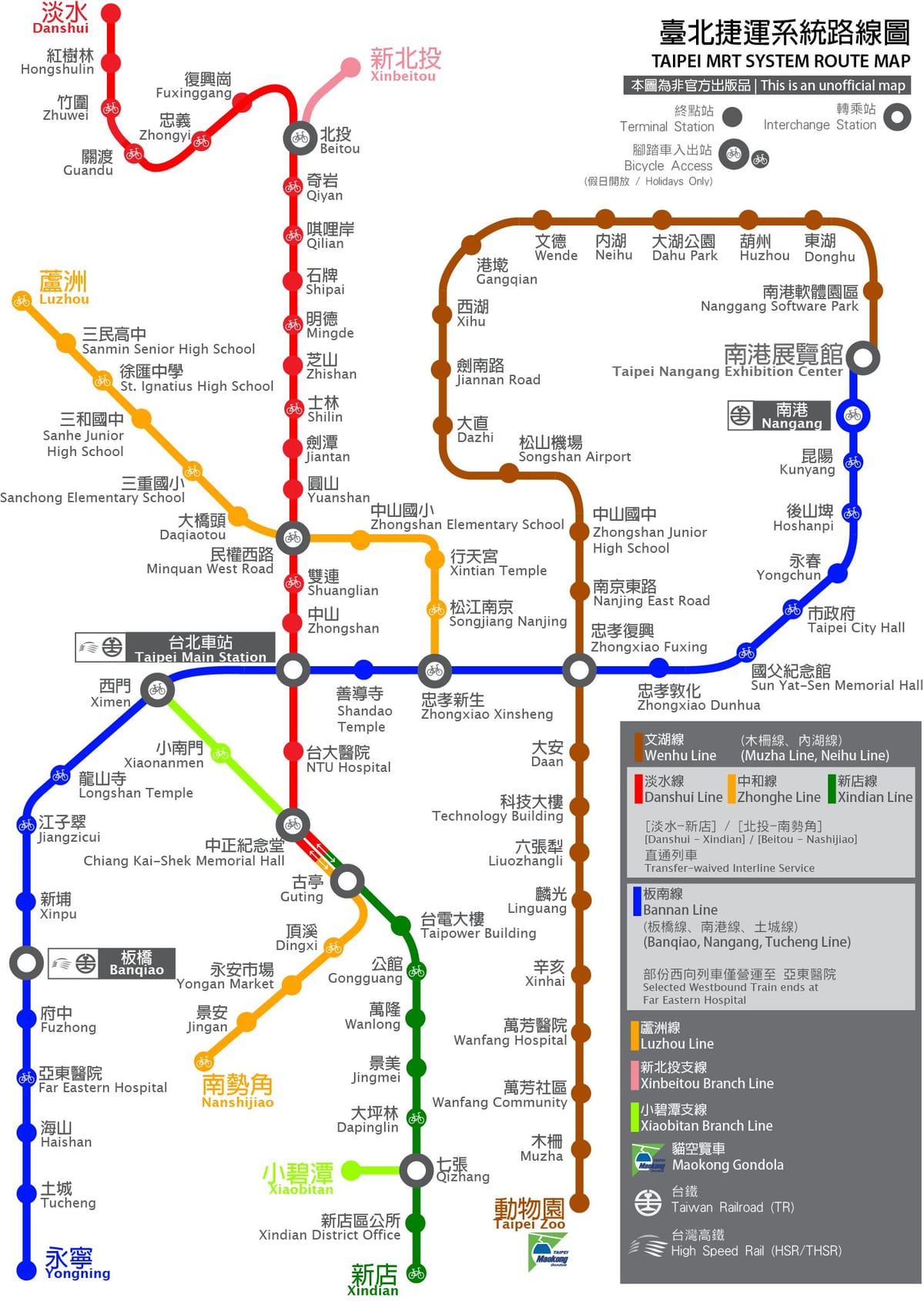 thsr ತೈಪೆ ನಿಲ್ದಾಣ ನಕ್ಷೆ